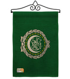 Arab League - Nationality Flags of the World Vertical Impressions Decorative Flags HG140011 Made In USA