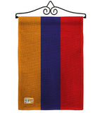 Armenia - Nationality Flags of the World Vertical Impressions Decorative Flags HG140012 Made In USA