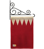 Bahrain - Nationality Flags of the World Vertical Impressions Decorative Flags HG140021 Made In USA