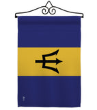 Barbados - Nationality Flags of the World Vertical Impressions Decorative Flags HG140023 Made In USA