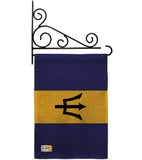 Barbados - Nationality Flags of the World Vertical Impressions Decorative Flags HG140023 Made In USA