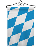 Bavaria - Nationality Flags of the World Vertical Impressions Decorative Flags HG140025 Made In USA