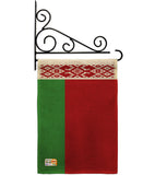 Belarus - Nationality Flags of the World Vertical Impressions Decorative Flags HG140026 Made In USA