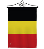 Belgium - Nationality Flags of the World Vertical Impressions Decorative Flags HG140027 Made In USA