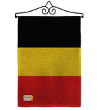 Belgium - Nationality Flags of the World Vertical Impressions Decorative Flags HG140027 Made In USA