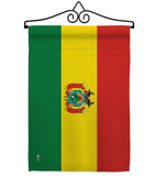 Bolivia - Nationality Flags of the World Vertical Impressions Decorative Flags HG140033 Made In USA