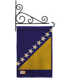Bosnia-Herzegovina - Nationality Flags of the World Vertical Impressions Decorative Flags HG140034 Made In USA