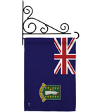 British Virgin Islands - Nationality Flags of the World Vertical Impressions Decorative Flags HG140036 Made In USA