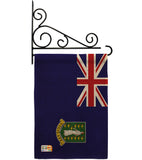 British Virgin Islands - Nationality Flags of the World Vertical Impressions Decorative Flags HG140036 Made In USA