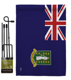 British Virgin Islands - Nationality Flags of the World Vertical Impressions Decorative Flags HG140036 Made In USA