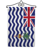 British Indian Ocean Territory - Nationality Flags of the World Vertical Impressions Decorative Flags HG140038 Made In USA