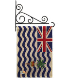 British Indian Ocean Territory - Nationality Flags of the World Vertical Impressions Decorative Flags HG140038 Made In USA