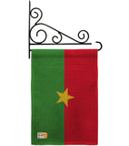 Burkina Faso - Nationality Flags of the World Vertical Impressions Decorative Flags HG140041 Made In USA