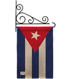 Cuba - Nationality Flags of the World Vertical Impressions Decorative Flags HG140062 Made In USA