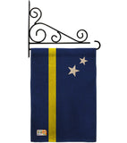 Curacao - Nationality Flags of the World Vertical Impressions Decorative Flags HG140063 Made In USA