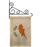 Cyprus - Nationality Flags of the World Vertical Impressions Decorative Flags HG140064 Made In USA