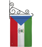 Equatorial Guinea - Nationality Flags of the World Vertical Impressions Decorative Flags HG140077 Made In USA