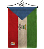 Equatorial Guinea - Nationality Flags of the World Vertical Impressions Decorative Flags HG140077 Made In USA