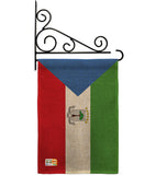 Equatorial Guinea - Nationality Flags of the World Vertical Impressions Decorative Flags HG140077 Made In USA