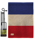 France - Nationality Flags of the World Vertical Impressions Decorative Flags HG140086 Made In USA