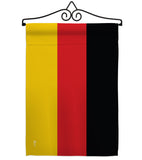 Germany - Nationality Flags of the World Vertical Impressions Decorative Flags HG140091 Made In USA