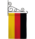 Germany - Nationality Flags of the World Vertical Impressions Decorative Flags HG140091 Made In USA