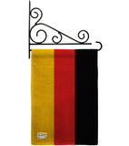 Germany - Nationality Flags of the World Vertical Impressions Decorative Flags HG140091 Made In USA