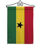 Ghana - Nationality Flags of the World Vertical Impressions Decorative Flags HG140092 Made In USA