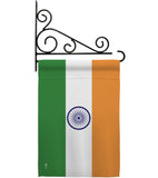 India - Nationality Flags of the World Vertical Impressions Decorative Flags HG140108 Made In USA