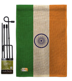 India - Nationality Flags of the World Vertical Impressions Decorative Flags HG140108 Made In USA