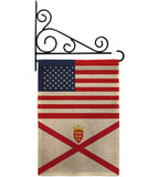 Jersey US Friendship - Nationality Flags of the World Vertical Impressions Decorative Flags HG140419 Made In USA