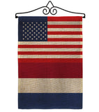 Netherlands US Friendship - Nationality Flags of the World Vertical Impressions Decorative Flags HG140463 Made In USA