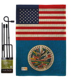 Organization Of American States US Friendship - Nationality Flags of the World Vertical Impressions Decorative Flags HG140475 Made In USA