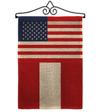 Peru US Friendship - Nationality Flags of the World Vertical Impressions Decorative Flags HG140483 Made In USA