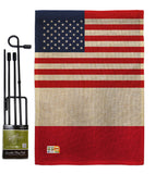 Poland US Friendship - Nationality Flags of the World Vertical Impressions Decorative Flags HG140486 Made In USA