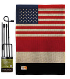 Yemen US Friendship - Nationality Flags of the World Vertical Impressions Decorative Flags HG140692 Made In USA