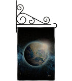 Earth - Nationality Flags of the World Vertical Impressions Decorative Flags HG140885 Made In USA