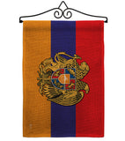 Armenia - Nationality Flags of the World Vertical Impressions Decorative Flags HG140901 Made In USA