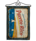 Puerto Rico - Nationality Flags of the World Vertical Impressions Decorative Flags HG140953 Made In USA