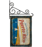 Puerto Rico - Nationality Flags of the World Vertical Impressions Decorative Flags HG140953 Made In USA