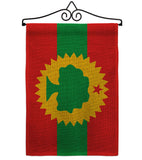 Oromo Liberation - Nationality Flags of the World Vertical Impressions Decorative Flags HG170211 Made In USA