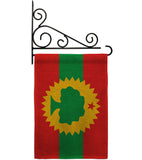 Oromo Liberation - Nationality Flags of the World Vertical Impressions Decorative Flags HG170211 Made In USA