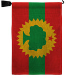 Oromo Liberation - Nationality Flags of the World Vertical Impressions Decorative Flags HG170211 Made In USA