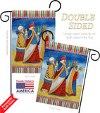 Three Wise Men - Nativity Winter Vertical Impressions Decorative Flags HG114212 Made In USA