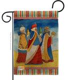 Three Wise Men - Nativity Winter Vertical Impressions Decorative Flags HG114212 Made In USA