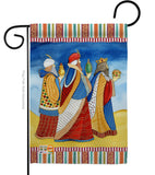 Three Wise Men - Nativity Winter Vertical Impressions Decorative Flags HG114212 Made In USA