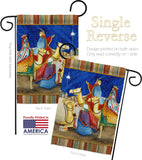 Three Kings - Nativity Winter Vertical Impressions Decorative Flags HG114213 Made In USA