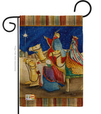 Three Kings - Nativity Winter Vertical Impressions Decorative Flags HG114213 Made In USA