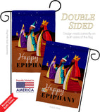 Celebrate Epiphany - Nativity Winter Vertical Impressions Decorative Flags HG114241 Made In USA