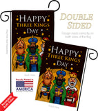 Three Kings Day - Nativity Winter Vertical Impressions Decorative Flags HG137099 Made In USA